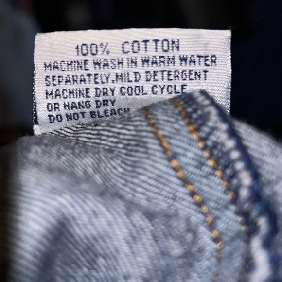 Vintage 90s Y2K Denim Zipper Motorcycle Dress - Picture 15 of 15